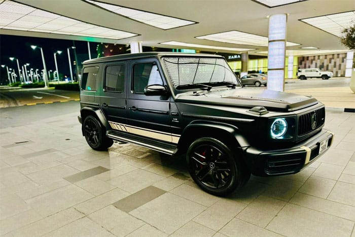 Rent Mercedes G63 AMG in Dubai