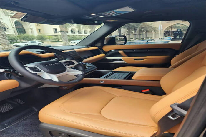Land Rover Defender Car Hire Dubai