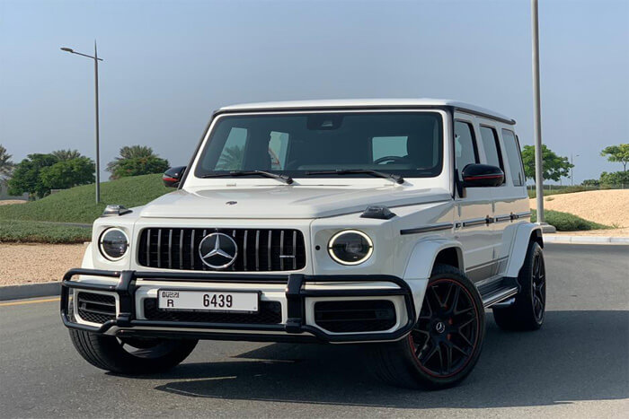 Hire Mercedes G-Class G63 in Dubai