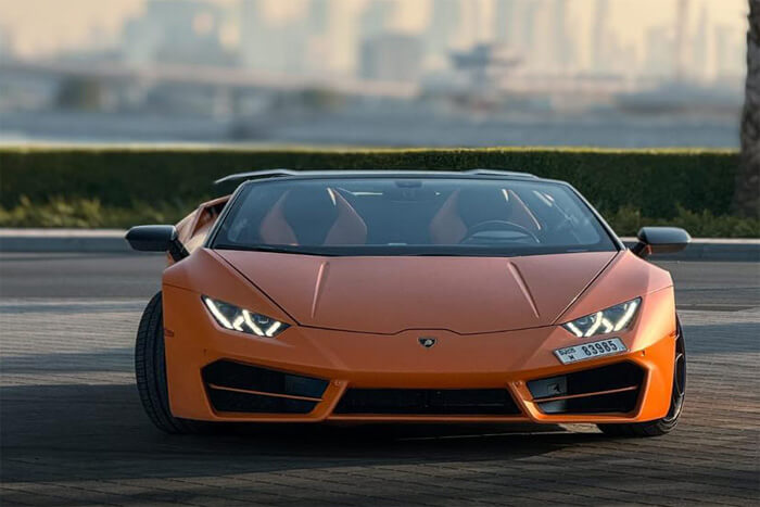 Lamborghini Huracan EVO Spyder Orange