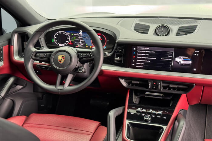 Porsche Cayenne Coupe Grey For Rent