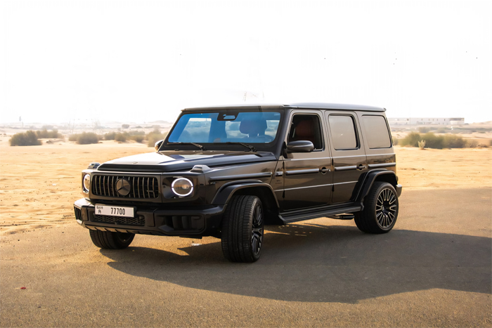 Mercedes Benz G63 Black For Rent