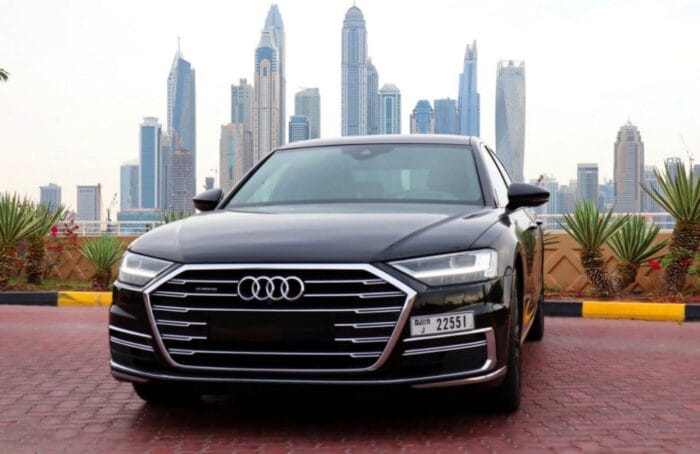 Rent Audi A8 in Dubai, UAE