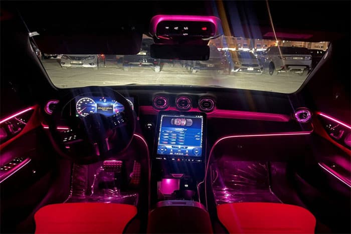 Rent Mercedes C200 in Dubai