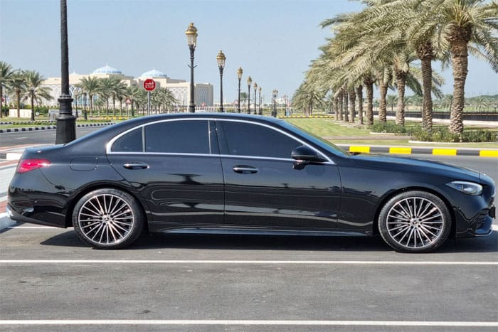 Rent Mercedes C200 in Dubai