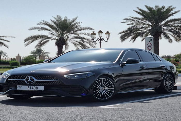 Rent Mercedes C200 in Dubai