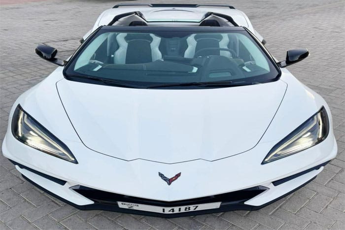 Rent Chevrolet Corvette C8 in Dubai