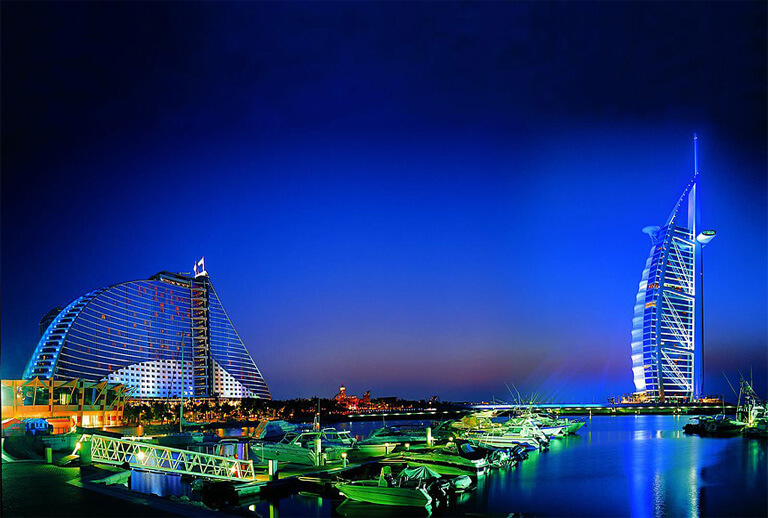 Jumeirah Beach And Burj Al Arab