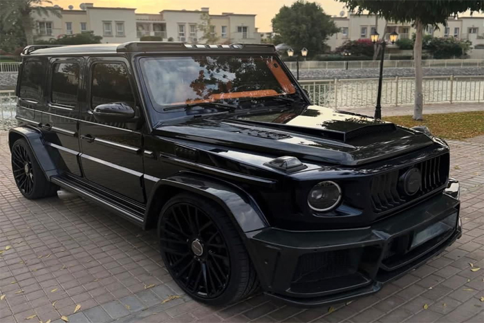 Mercedes G63 Keyvany Black For Rent