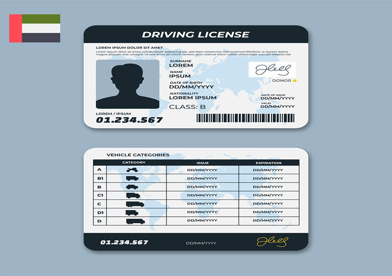 Valid Driving Licenses in the UAE