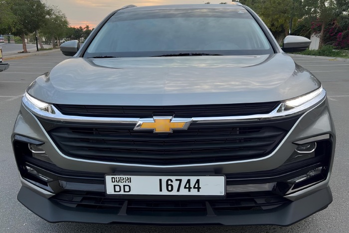 Hire Chevrolet Captiva Premier New Gen (Gray) in Dubai
