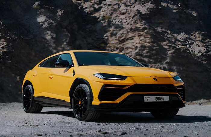 Rent Lamborghini Urus Yellow Dubai in Dubai - Supercars